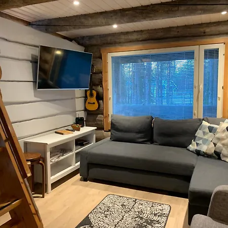 Kaupinpirtti, Yllaes, Aekaeslompolo, , Lapland - Silver Log With And Fell Scenery