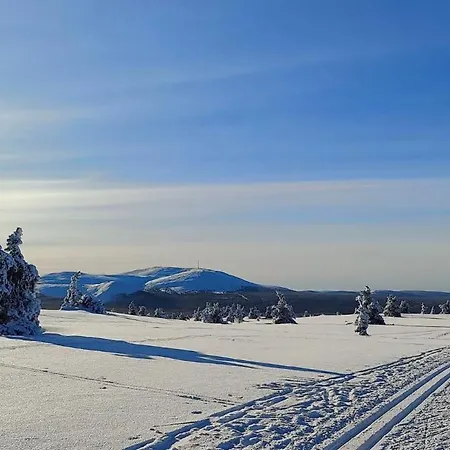 아파트 Kaupinpirtti, Yllaes, Aekaeslompolo, , Lapland - Silver Log With And Fell Scenery Äkäslompolo